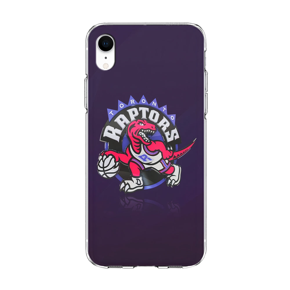 NBA Toronto Raptors Basketball 002 iPhone XR Case-Phone Case-Clear Soft Case-Altracase