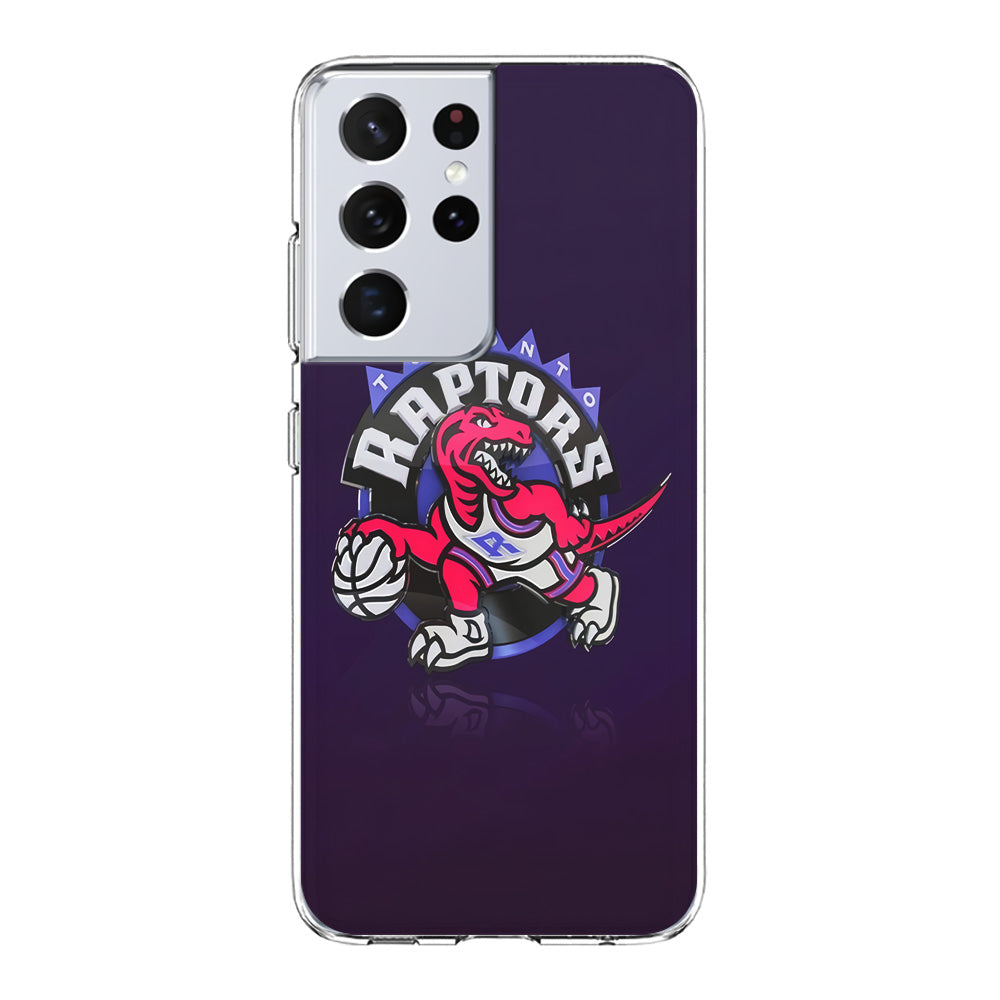 NBA Toronto Raptors Basketball 002 Samsung Galaxy S21 Ultra Case-Phone Case-Clear Soft Case-Altracase