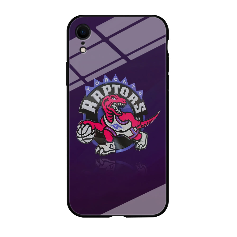 NBA Toronto Raptors Basketball 002 iPhone XR Case-Phone Case-Tempered Glass Case-Altracase