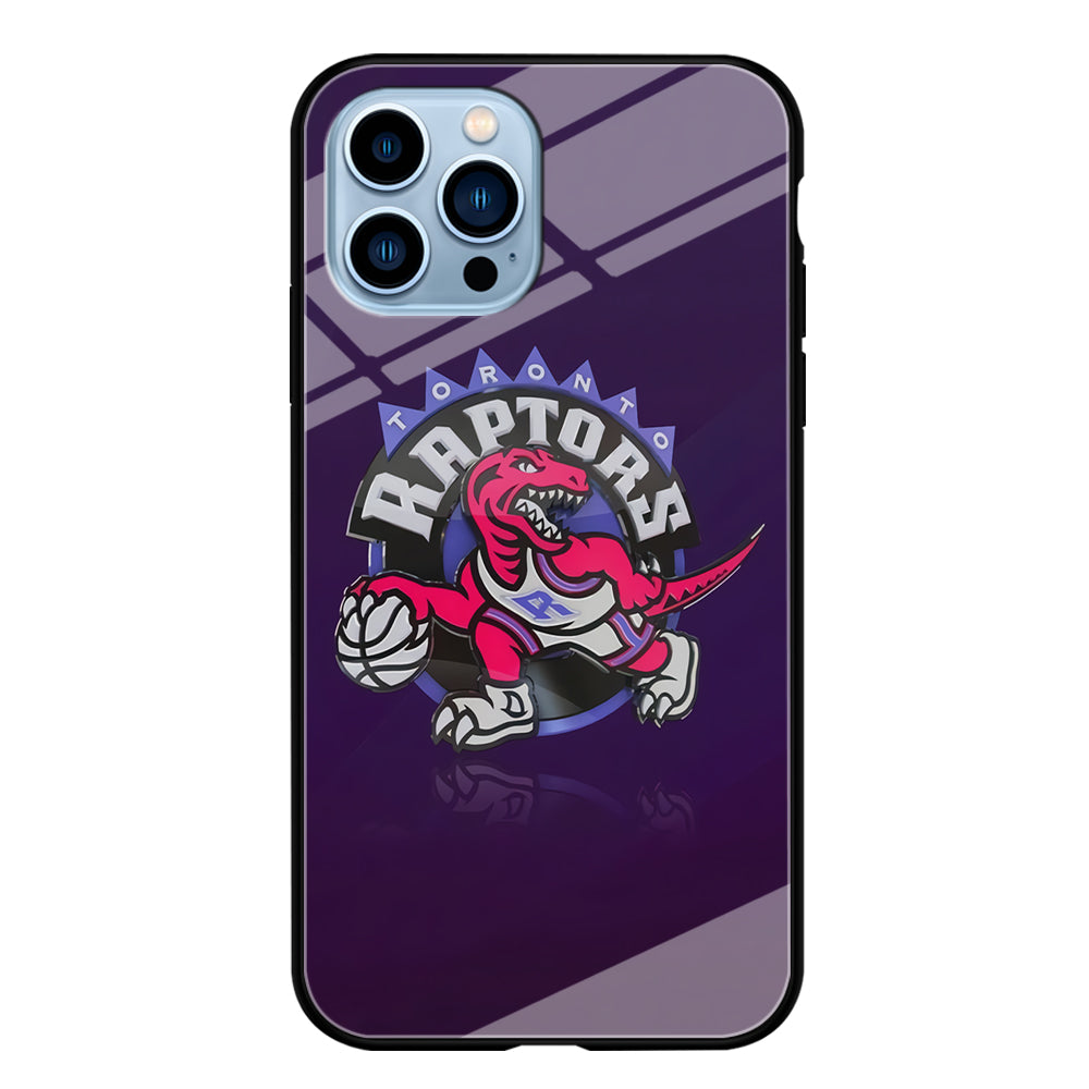 NBA Toronto Raptors Basketball 002 iPhone 15 Pro Case-Phone Case-Tempered Glass Case-Altracase