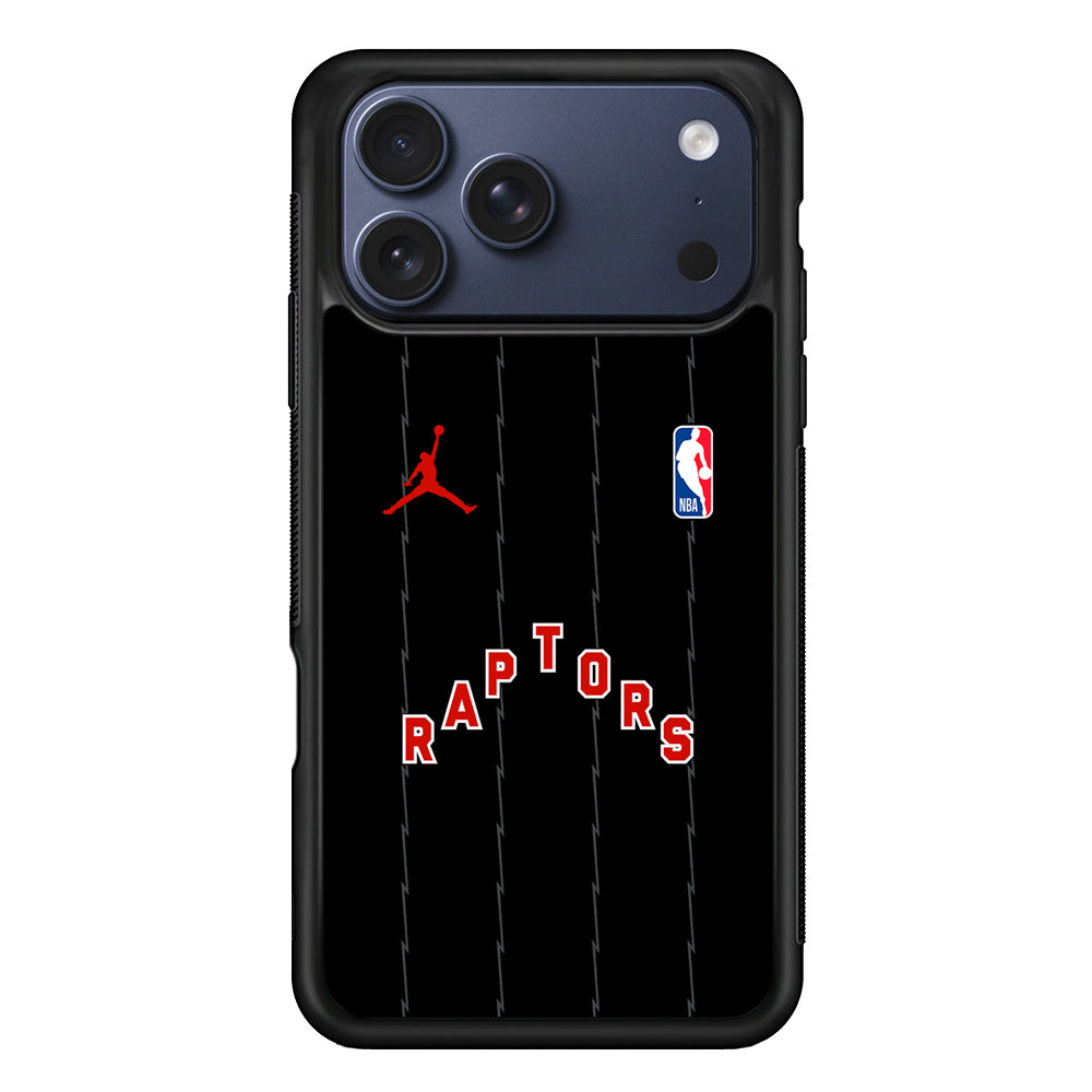 NBA Toronto Raptors Black Jordan iPhone 17 Pro Max Case - Altracase
