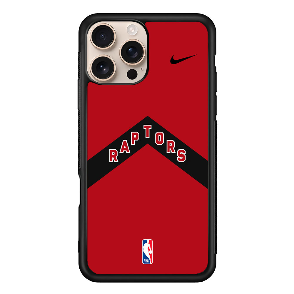 NBA Toronto Raptors Red Nike iPhone 16 Pro Max Case - Altracase