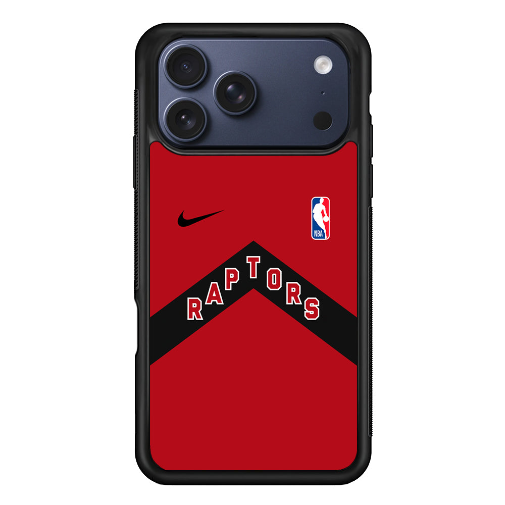 NBA Toronto Raptors Red Nike iPhone 17 Pro Case - Altracase