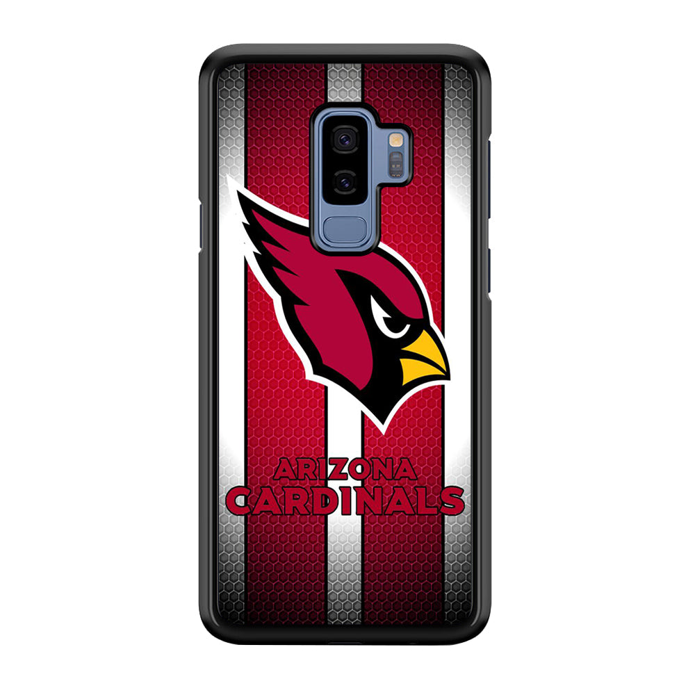 NFL Arizona Cardinals 001 Samsung Galaxy S9 Plus Case-Phone Case-Rubber Black (2D Case)-Altracase