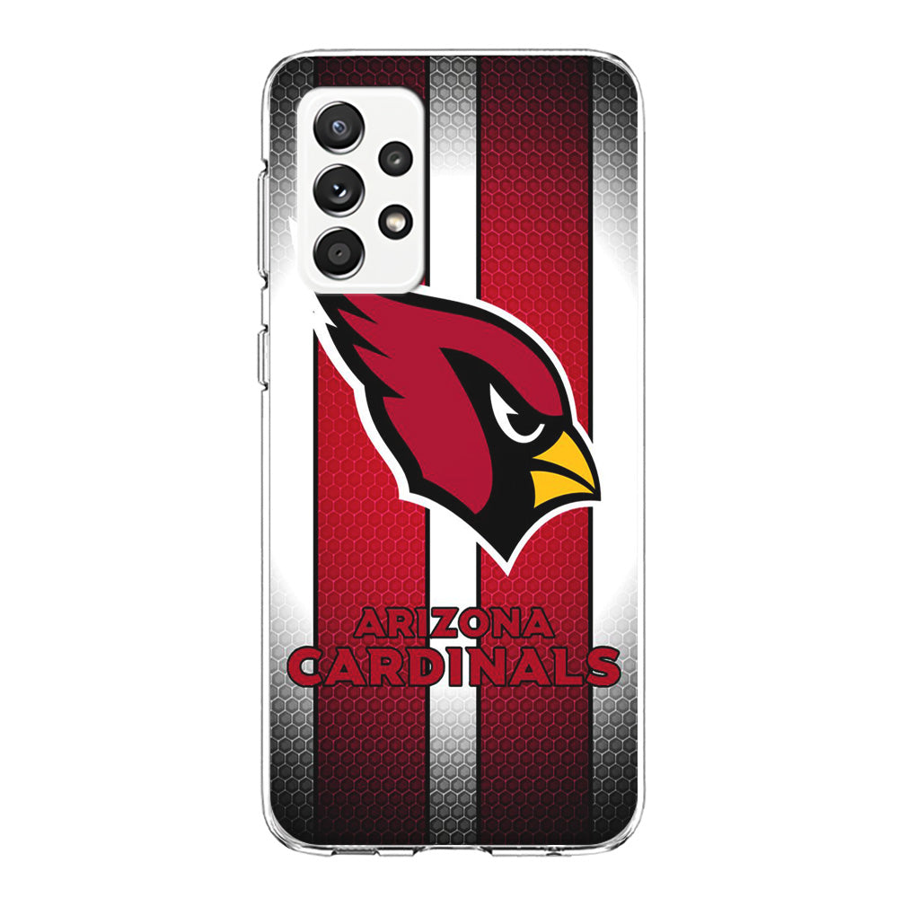 NFL Arizona Cardinals 001 Samsung Galaxy A72 Case-Phone Case-Clear Soft Case-Altracase