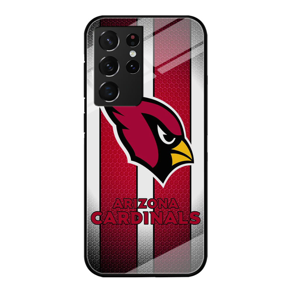 NFL Arizona Cardinals 001 Samsung Galaxy S21 Ultra Case-Phone Case-Tempered Glass Case-Altracase