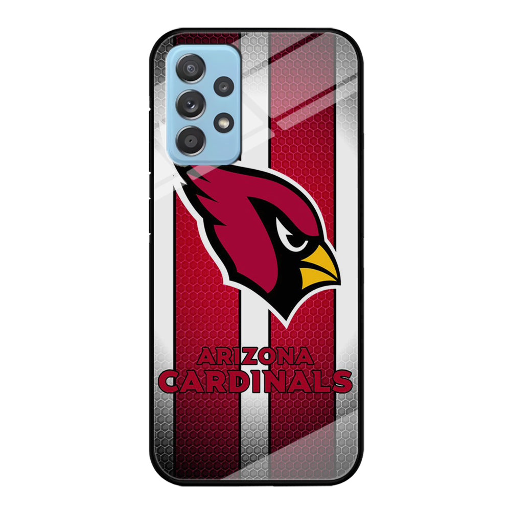 NFL Arizona Cardinals 001 Samsung Galaxy A72 Case-Phone Case-Tempered Glass Case-Altracase
