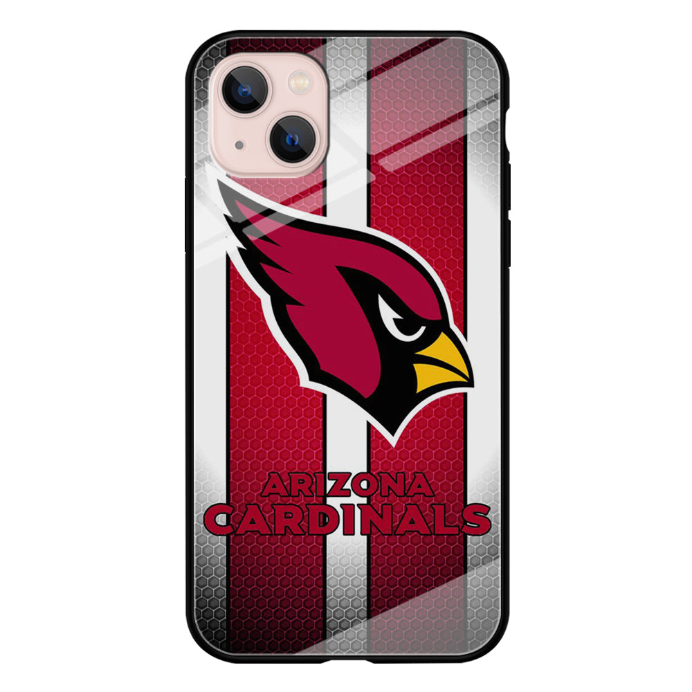 NFL Arizona Cardinals 001 iPhone 15 Plus Case-Phone Case-Tempered Glass Case-Altracase