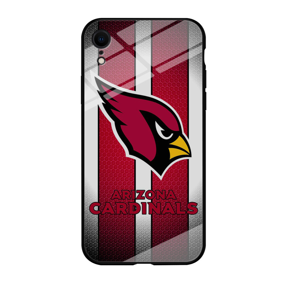 NFL Arizona Cardinals 001 iPhone XR Case-Phone Case-Tempered Glass Case-Altracase