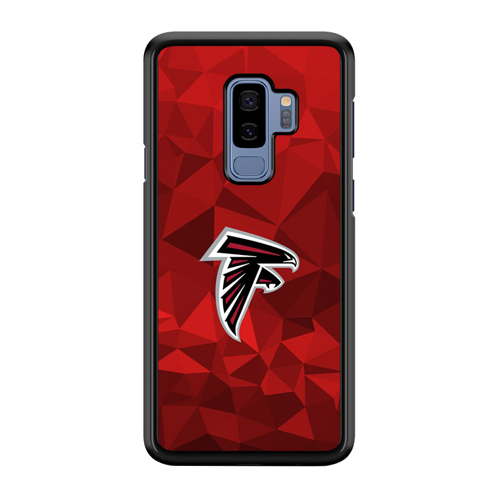 NFL Atlanta Falcons 001 Samsung Galaxy S9 Plus Case-Phone Case-Rubber Black (2D Case)-Altracase