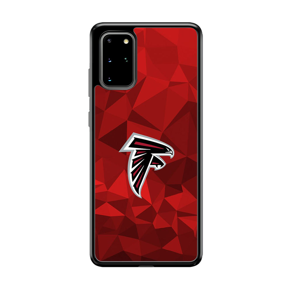 NFL Atlanta Falcons 001 Samsung Galaxy S20 Plus Case-Phone Case-Rubber Black (2D Case)-Altracase