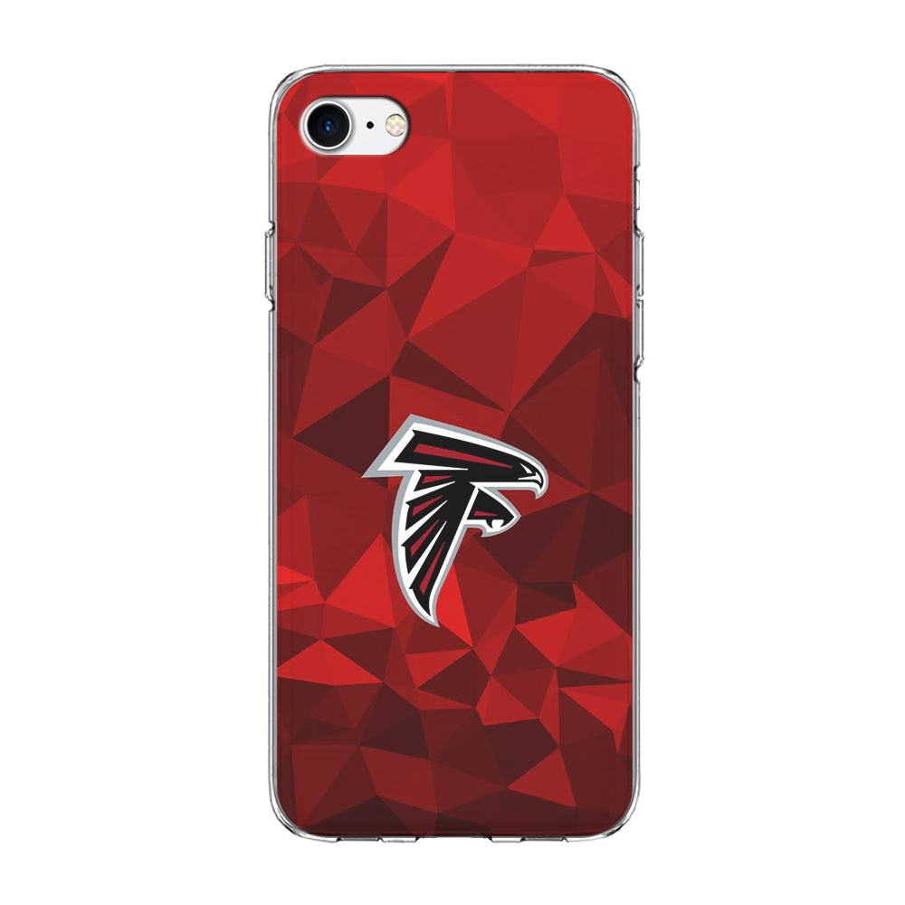 NFL Atlanta Falcons 001 iPhone SE 3 2022 Case-Phone Case-Clear Soft Case-Altracase