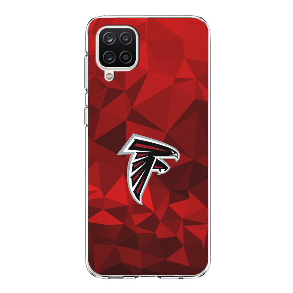 NFL Atlanta Falcons 001 Samsung Galaxy A12 Case-Phone Case-Clear Soft Case-Altracase