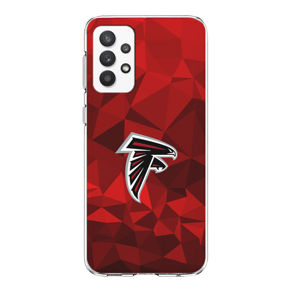 NFL Atlanta Falcons 001 Samsung Galaxy A32 Case-Phone Case-Clear Soft Case-Altracase