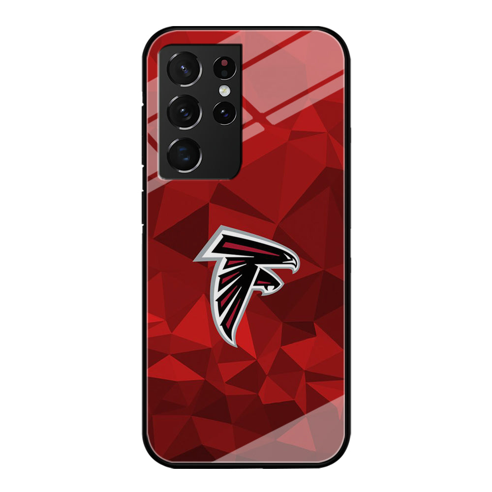 NFL Atlanta Falcons 001 Samsung Galaxy S21 Ultra Case-Phone Case-Tempered Glass Case-Altracase