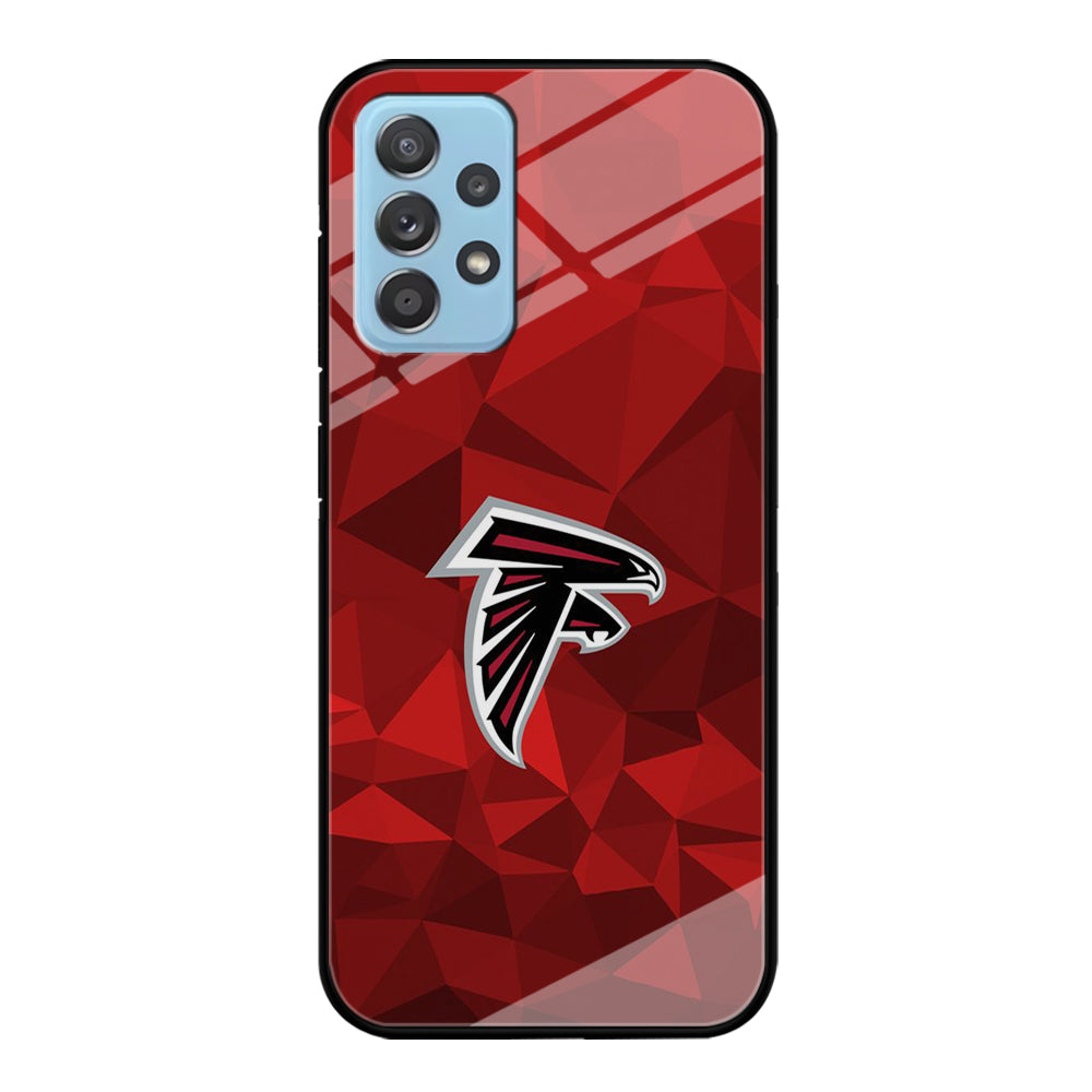 NFL Atlanta Falcons 001 Samsung Galaxy A72 Case-Phone Case-Tempered Glass Case-Altracase