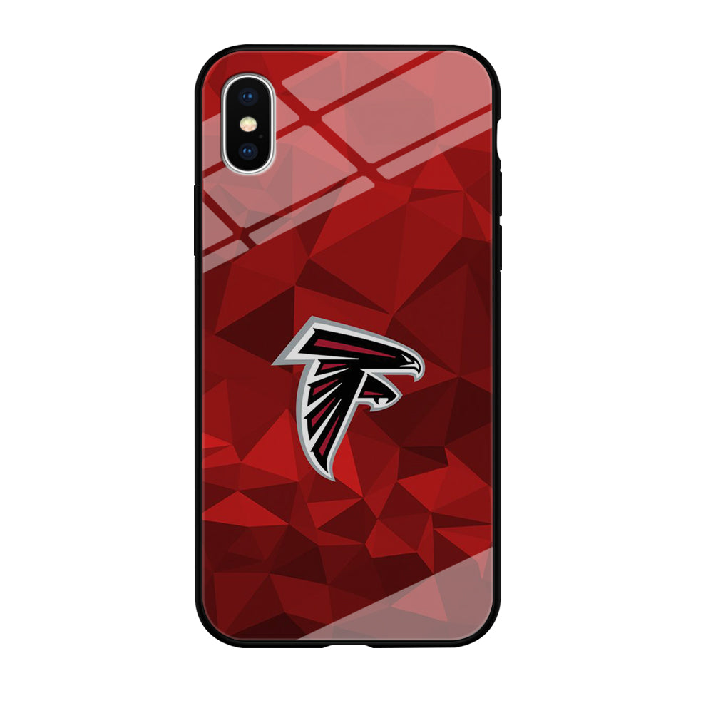 NFL Atlanta Falcons 001 iPhone Xs Case-Phone Case-Tempered Glass Case-Altracase