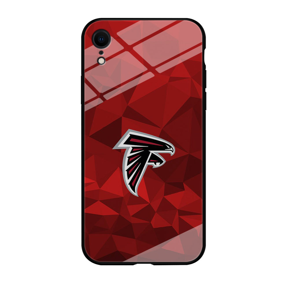 NFL Atlanta Falcons 001 iPhone XR Case-Phone Case-Tempered Glass Case-Altracase