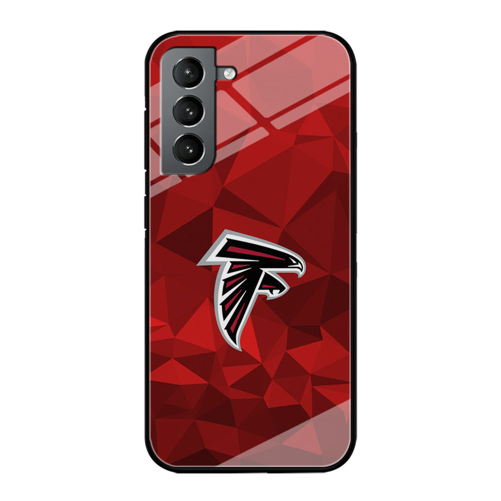 NFL Atlanta Falcons 001 Samsung Galaxy S22 Case-Phone Case-Tempered Glass Case-Altracase