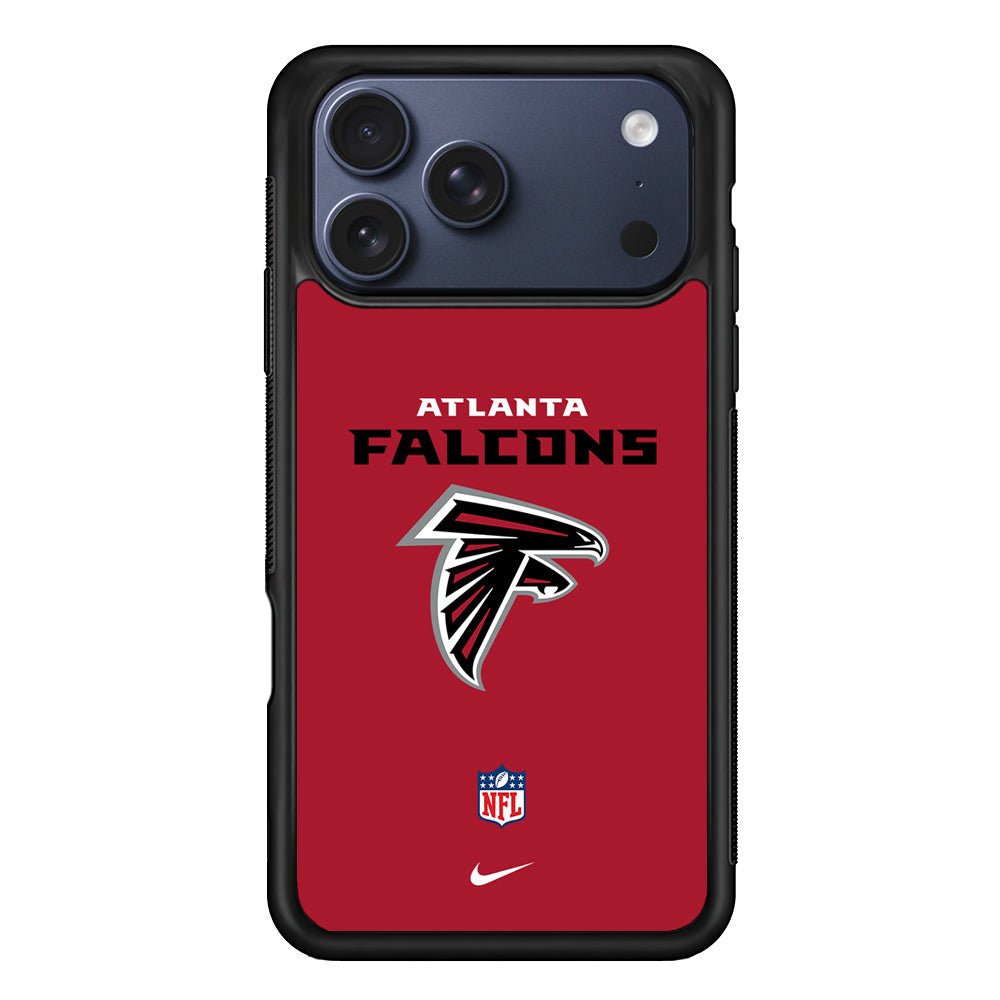 NFL Atlanta Falcons Red Nike iPhone 17 Pro Case - Altracase