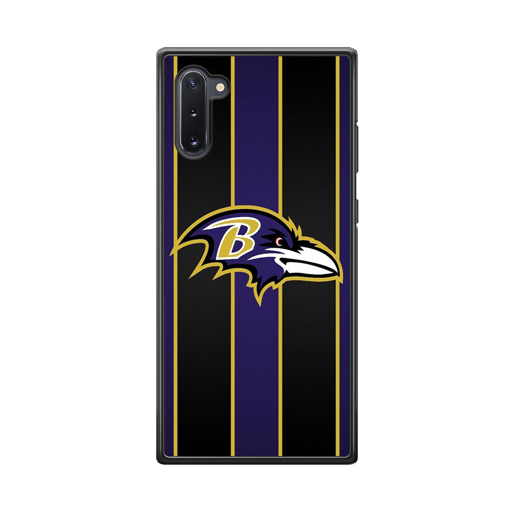 NFL Baltimore Ravens 001 Samsung Galaxy Note 10 Case-Phone Case-Tempered Glass Case-Altracase