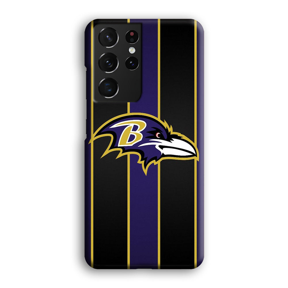 NFL Baltimore Ravens 001 Samsung Galaxy S21 Ultra Case-Phone Case-3D Case-Altracase