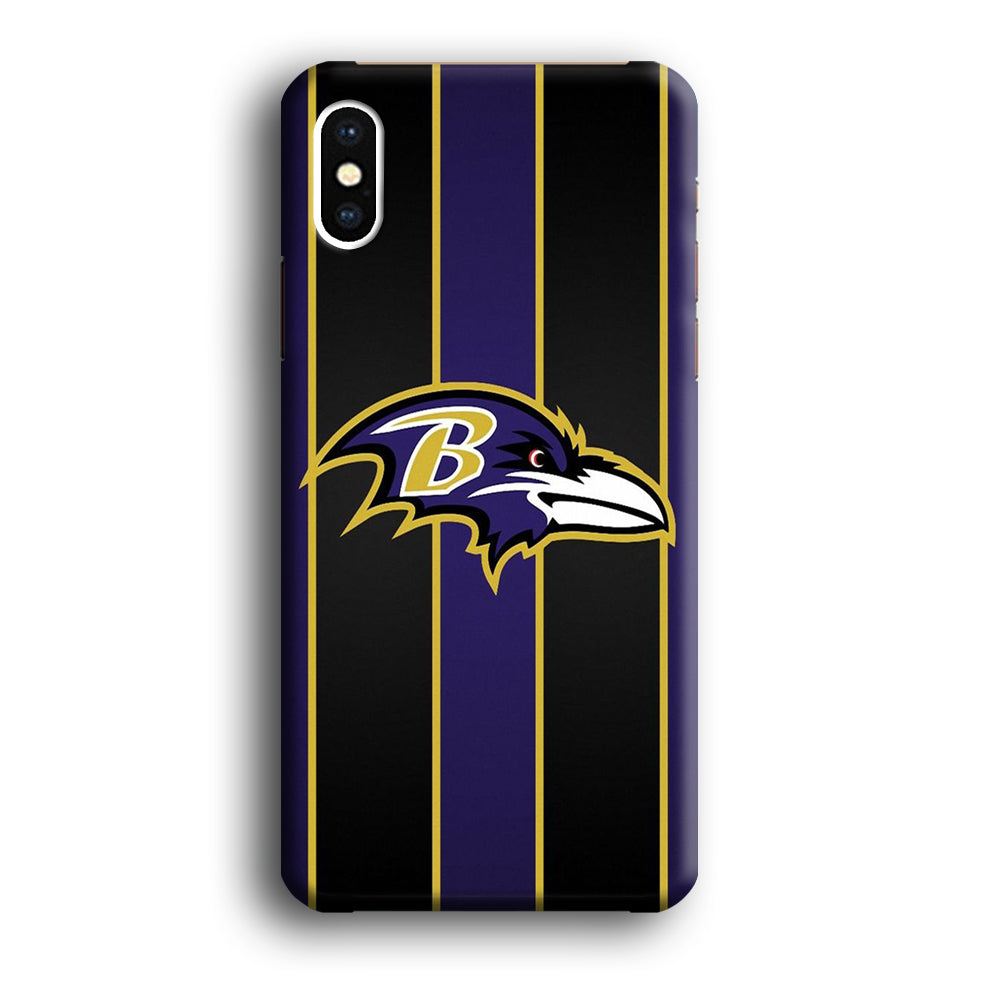 NFL Baltimore Ravens 001 iPhone Xs Case-Phone Case-3D Case-Altracase