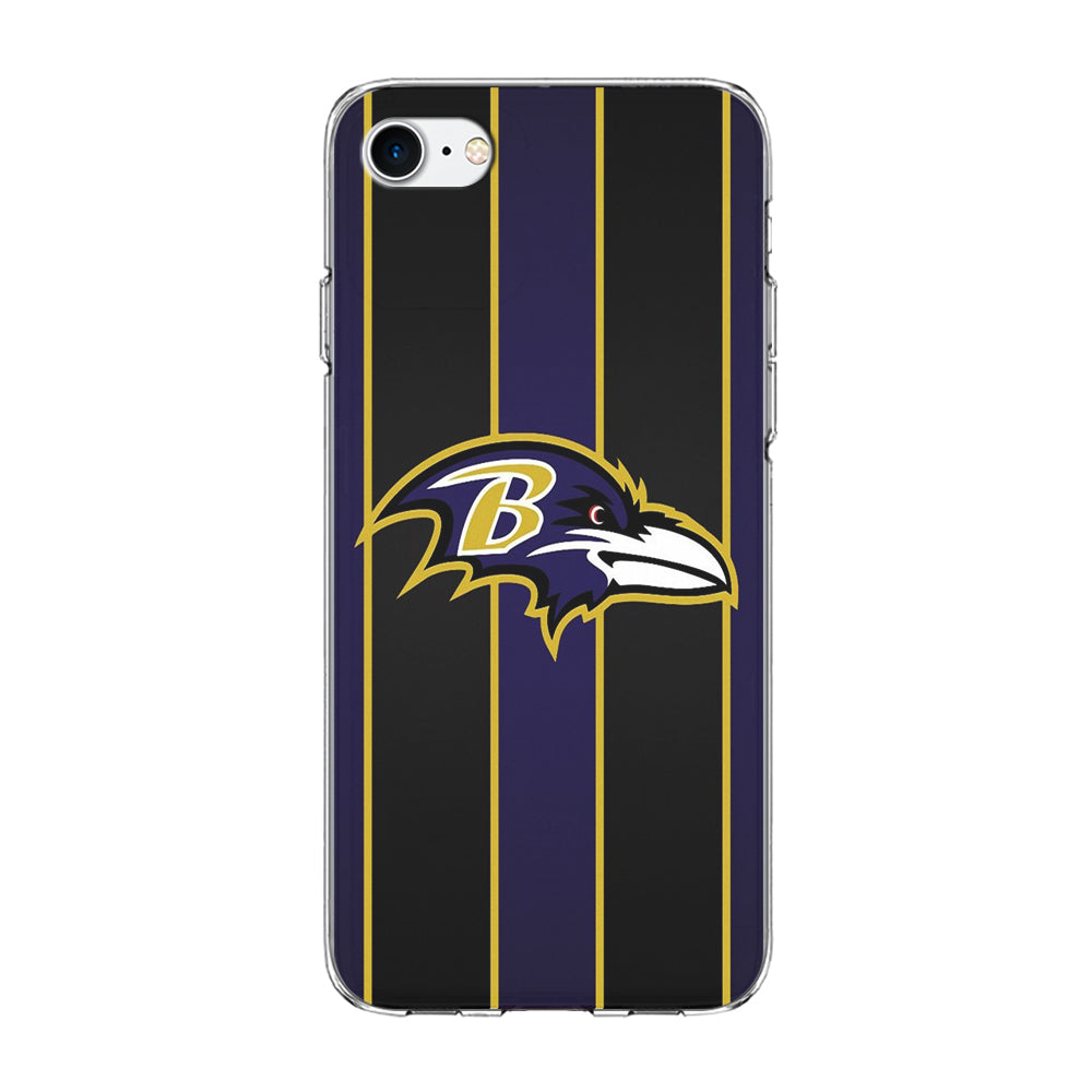 NFL Baltimore Ravens 001 iPhone SE 2020 Case-Phone Case-Clear Soft Case-Altracase