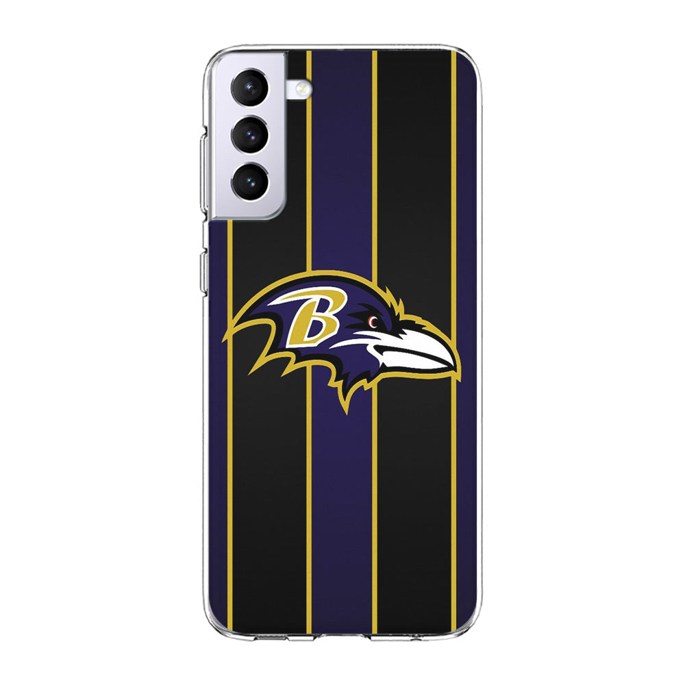 NFL Baltimore Ravens 001 Samsung Galaxy S23 Plus Case-Phone Case-Clear Soft Case-Altracase