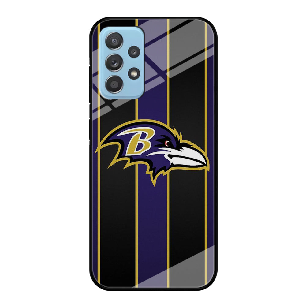 NFL Baltimore Ravens 001 Samsung Galaxy A52 Case-Phone Case-Tempered Glass Case-Altracase