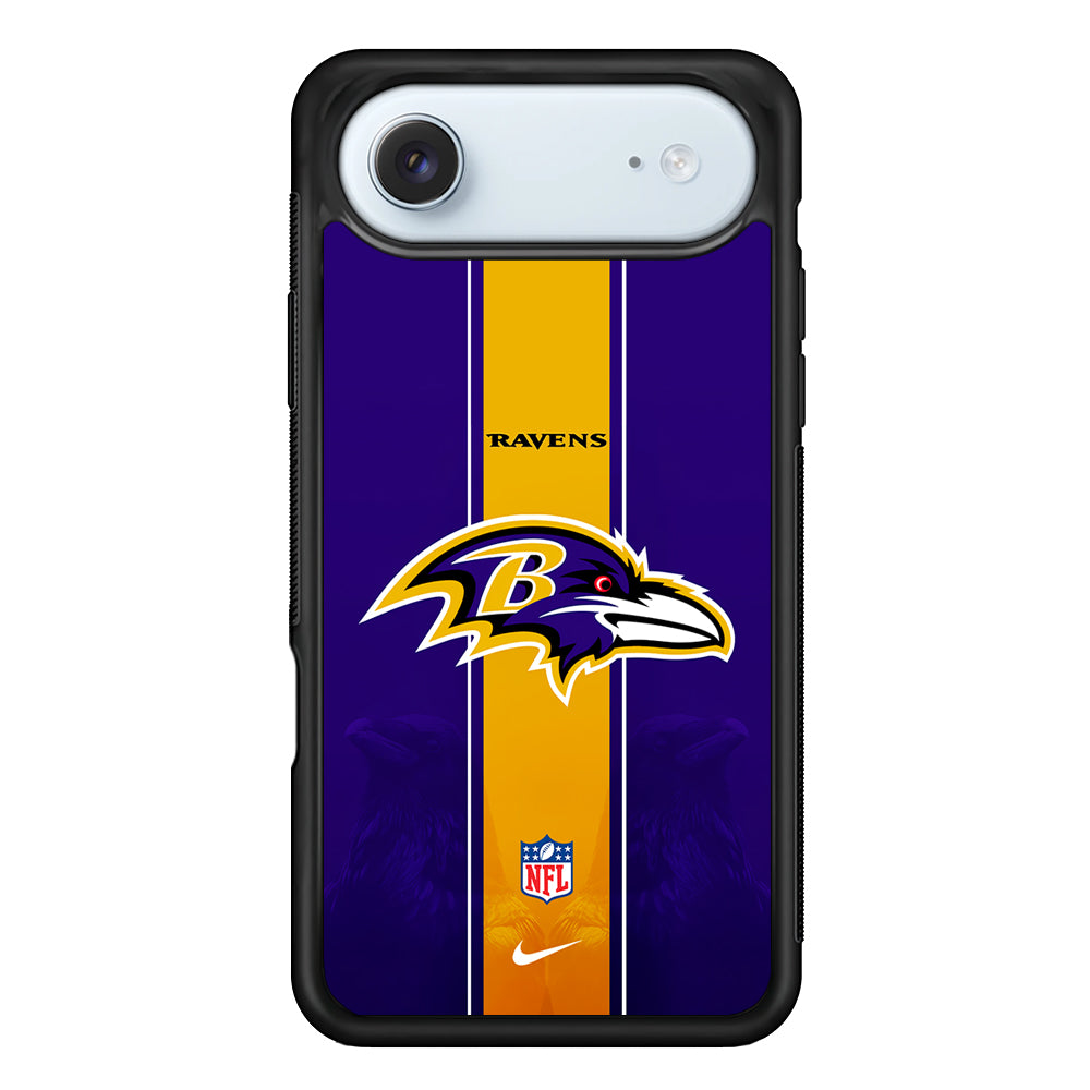 NFL Baltimore Ravens Navy Nike iPhone 17 Air Case - Altracase