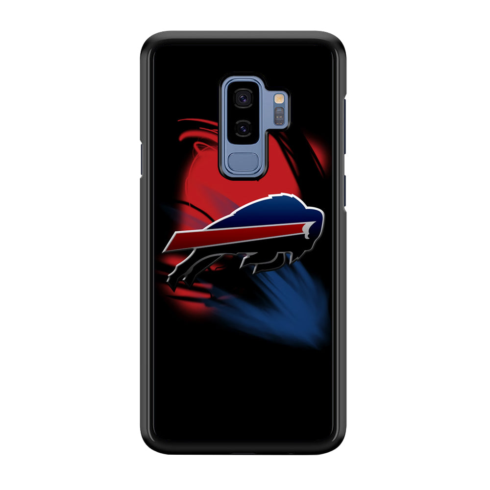 NFL Buffalo Bills 001 Samsung Galaxy S9 Plus Case-Phone Case-Rubber Black (2D Case)-Altracase