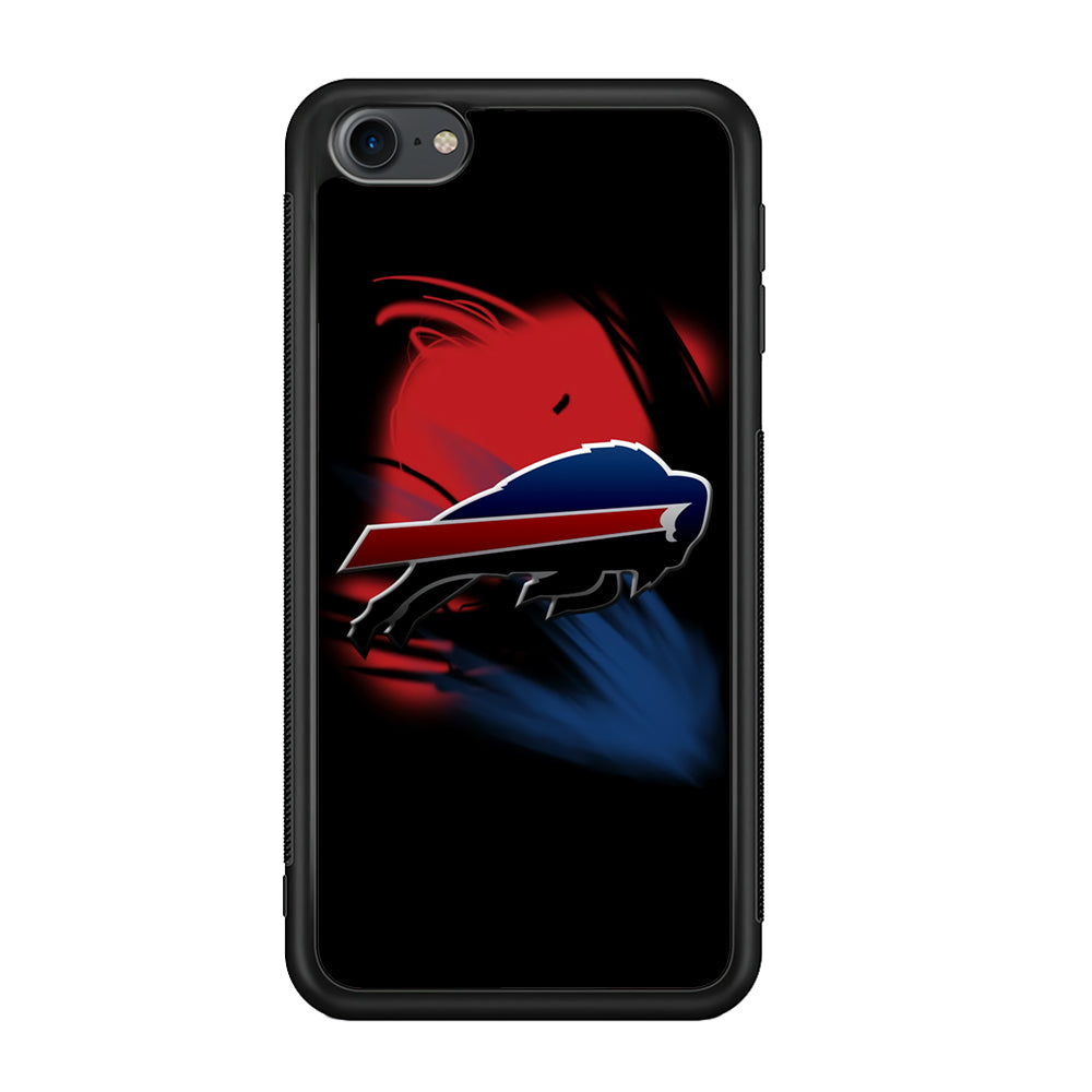 NFL Buffalo Bills 001 iPod Touch 6 Case-Phone Case-Rubber White (2D Case)-Altracase