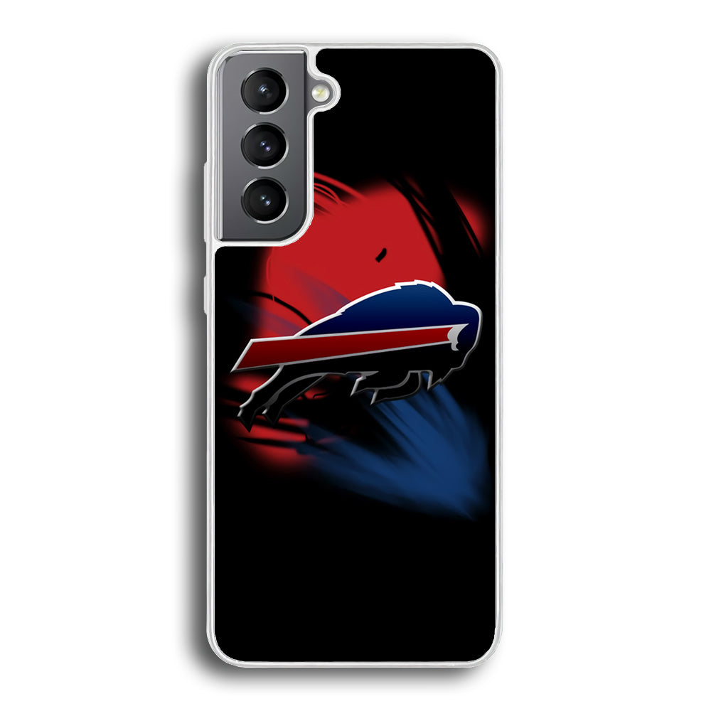 NFL Buffalo Bills 001 Samsung Galaxy S21 Plus Case-Phone Case-Rubber White (2D Case)-Altracase