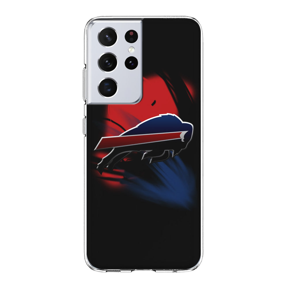 NFL Buffalo Bills 001 Samsung Galaxy S21 Ultra Case-Phone Case-Clear Soft Case-Altracase