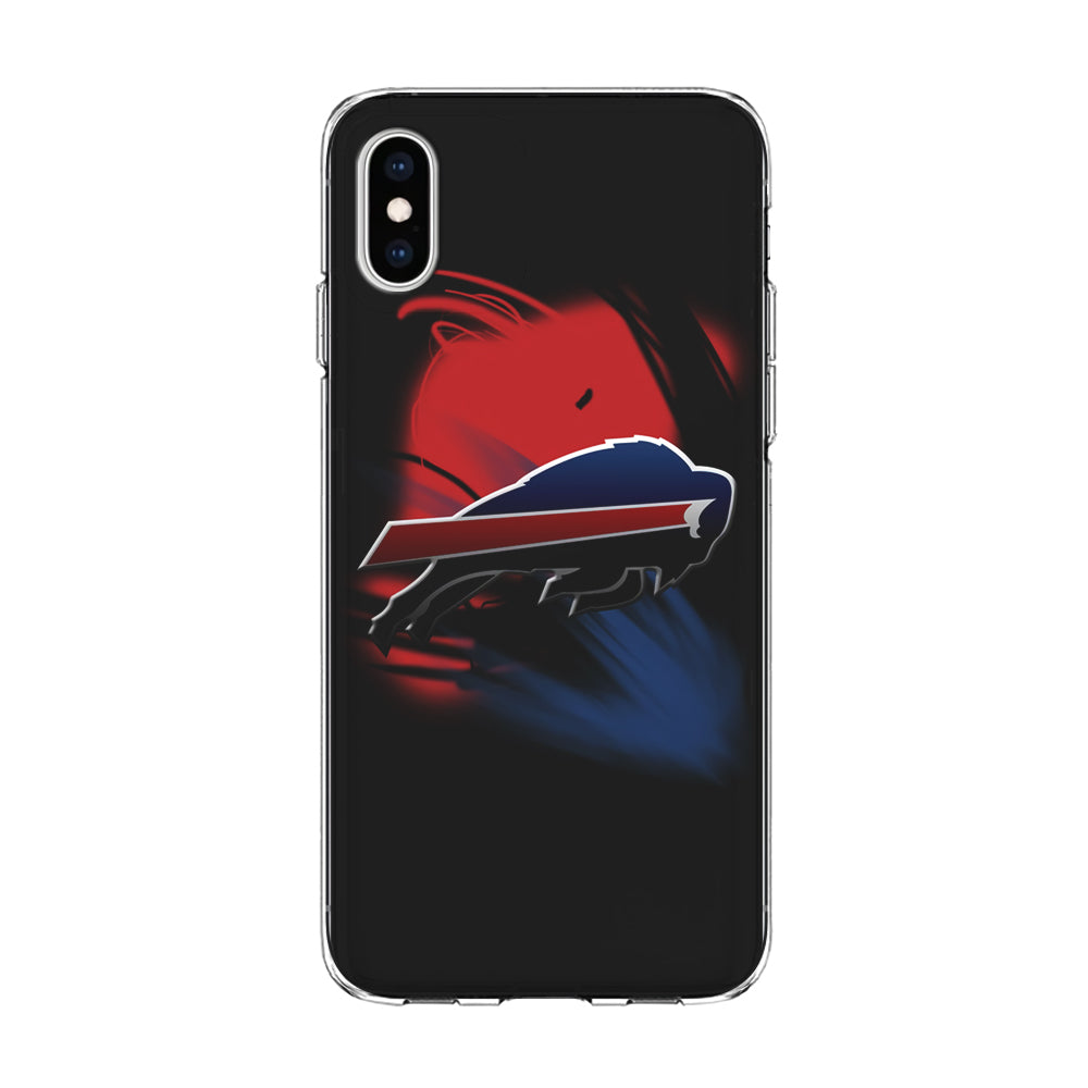 NFL Buffalo Bills 001 iPhone Xs Case-Phone Case-Clear Soft Case-Altracase