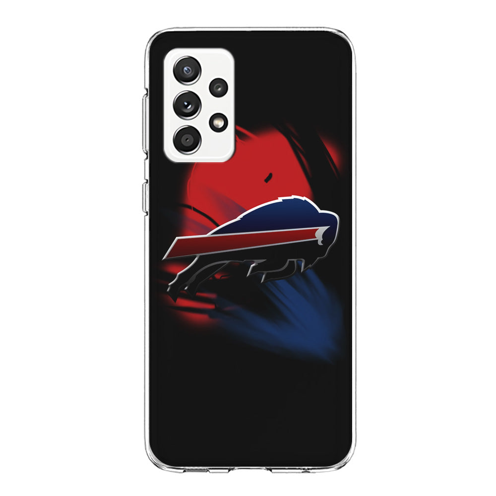 NFL Buffalo Bills 001 Samsung Galaxy A72 Case-Phone Case-Clear Soft Case-Altracase