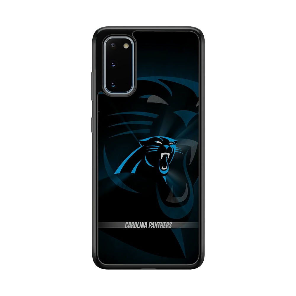 NFL Carolina Panthers 001 Samsung Galaxy S20 Case-Phone Case-Tempered Glass Case-Altracase