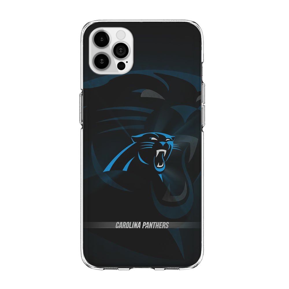 NFL Carolina Panthers 001 iPhone 15 Pro Max Case-Phone Case-Clear Soft Case-Altracase