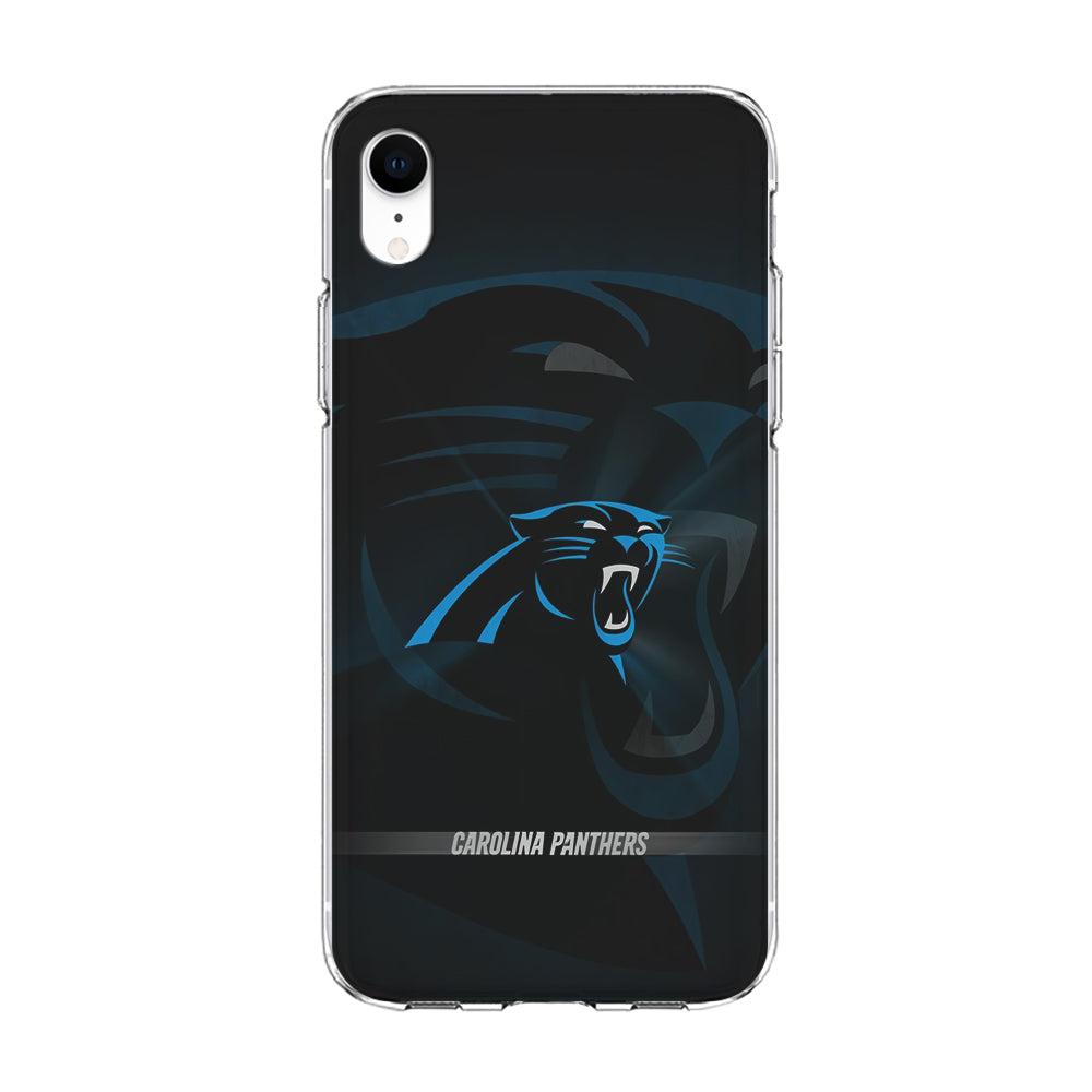 NFL Carolina Panthers 001 iPhone XR Case-Phone Case-Clear Soft Case-Altracase