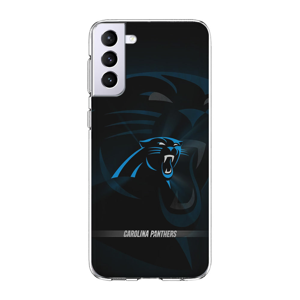 NFL Carolina Panthers 001 Samsung Galaxy S24 Case-Phone Case-Clear Soft Case-Altracase