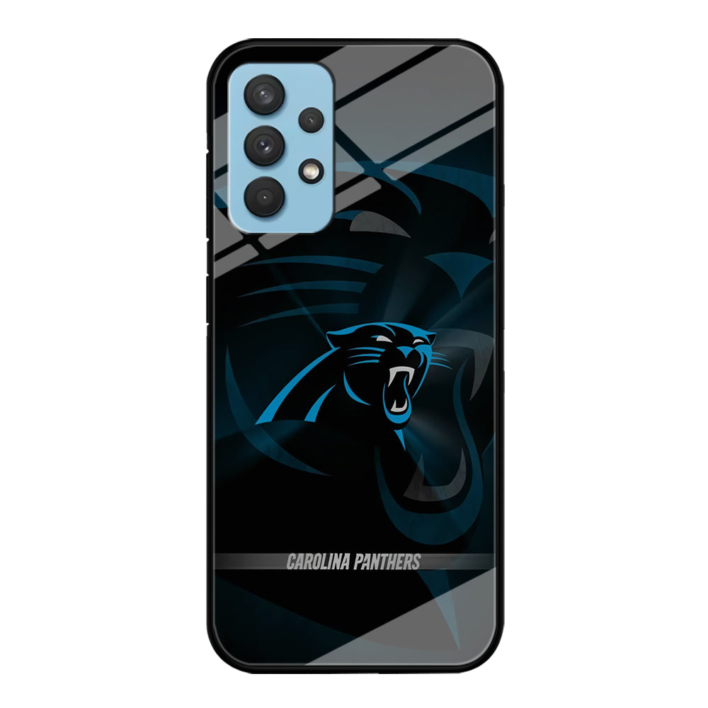 NFL Carolina Panthers 001 Samsung Galaxy A32 Case-Phone Case-Tempered Glass Case-Altracase