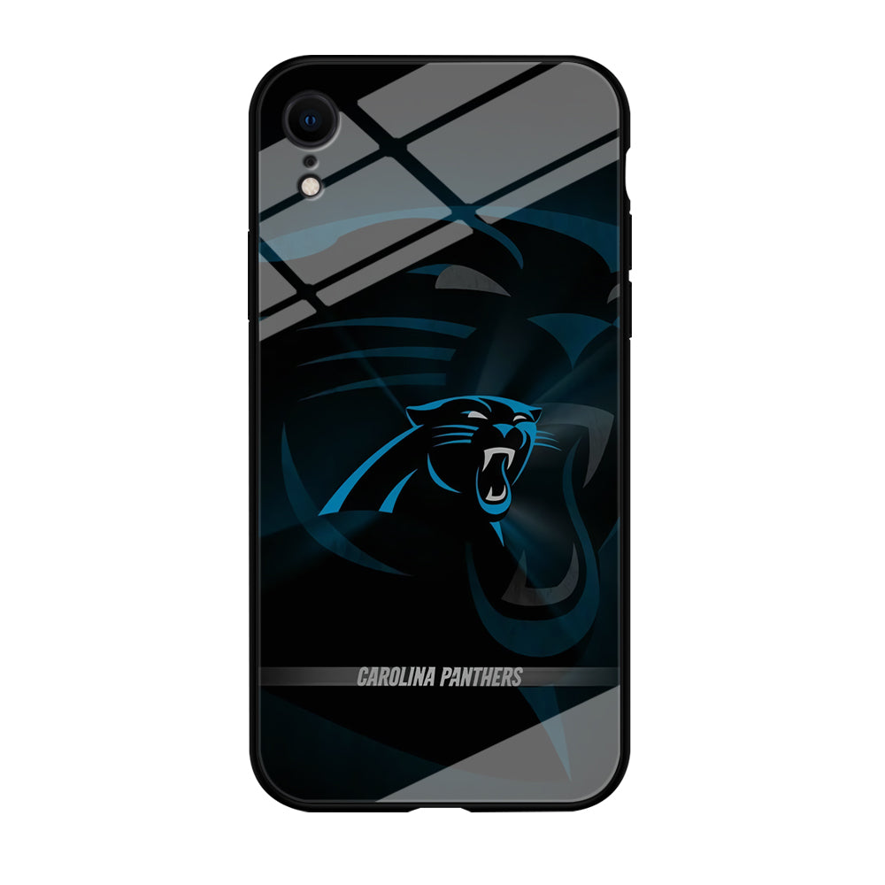 NFL Carolina Panthers 001 iPhone XR Case-Phone Case-Tempered Glass Case-Altracase