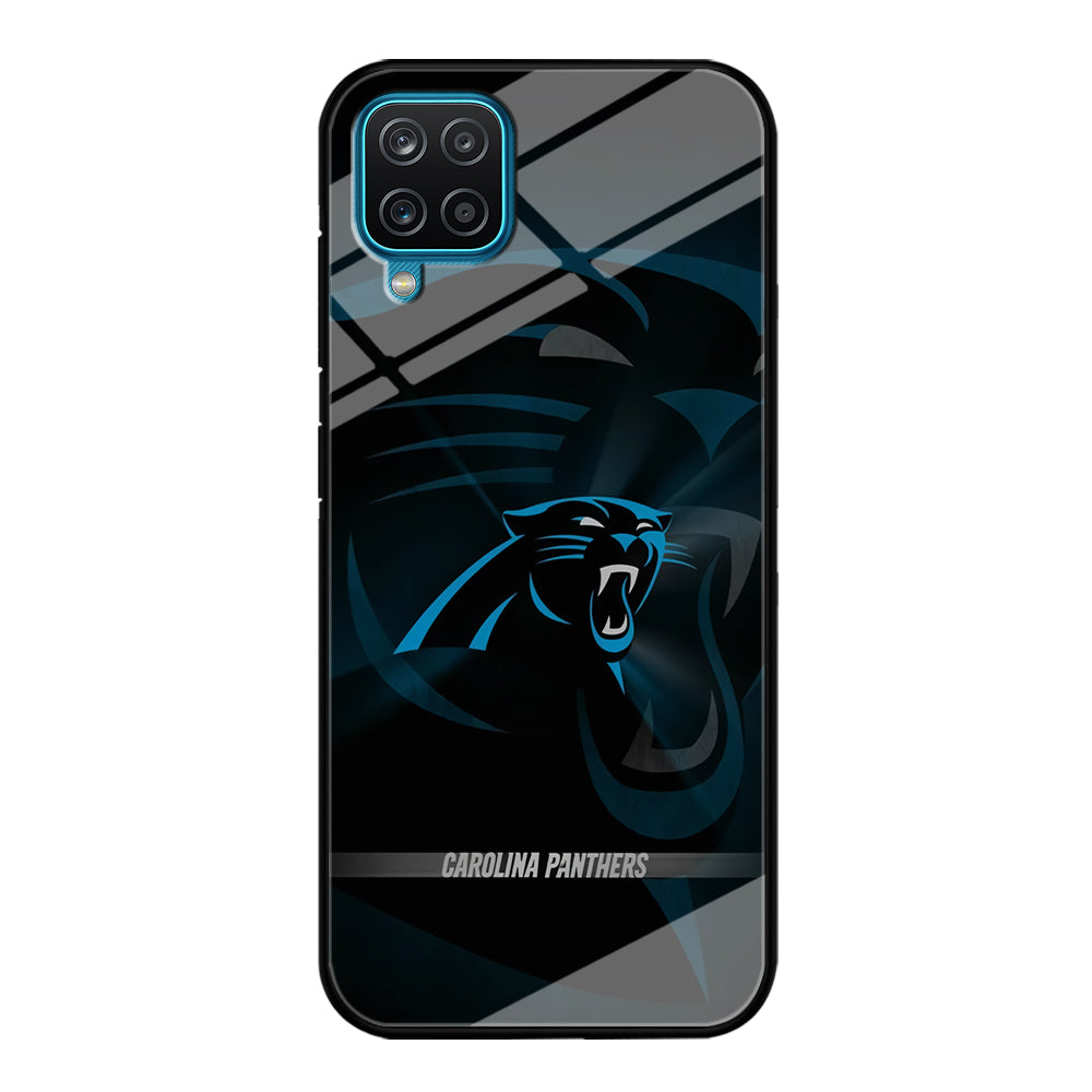 NFL Carolina Panthers 001 Samsung Galaxy A12 Case-Phone Case-Tempered Glass Case-Altracase