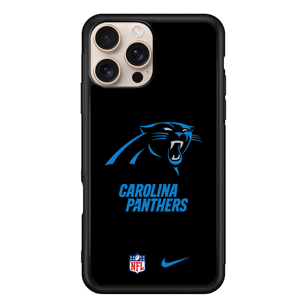 NFL Carolina Panthers Nike iPhone 16 Pro Case - Altracase