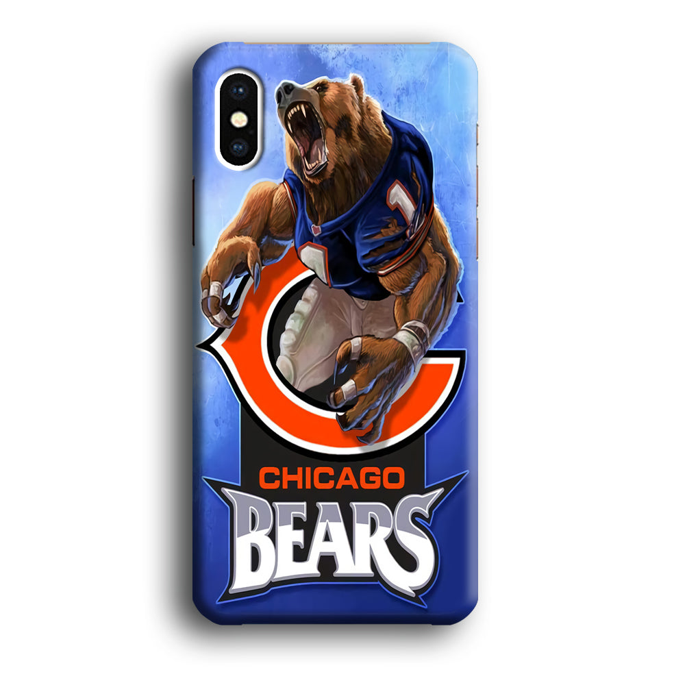 NFL Chicago Bears 001 iPhone Xs Case-Phone Case-3D Case-Altracase