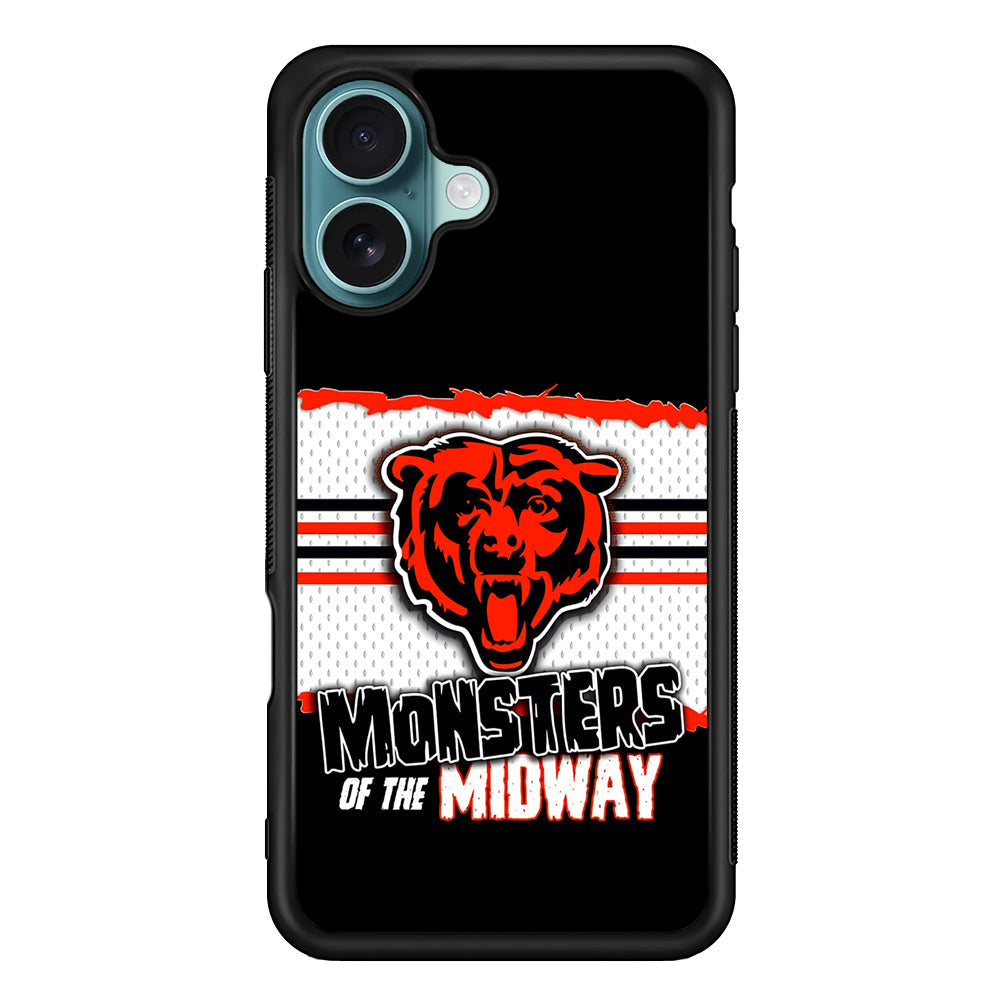 NFL Chicago Bears Monsters iPhone 16 Plus Case - Altracase