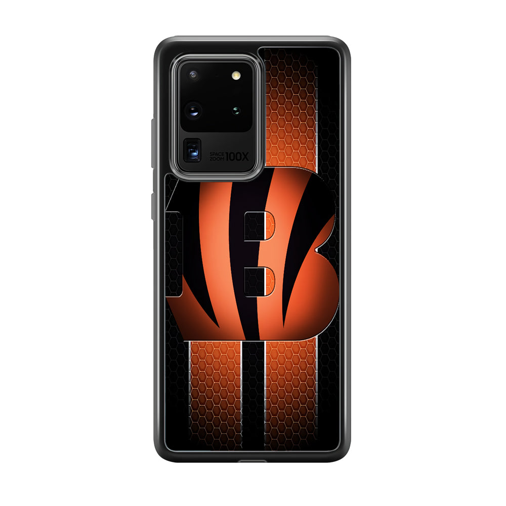 NFL Cincinnati Bengals 001 Samsung Galaxy S20 Ultra Case-Phone Case-Tempered Glass Case-Altracase