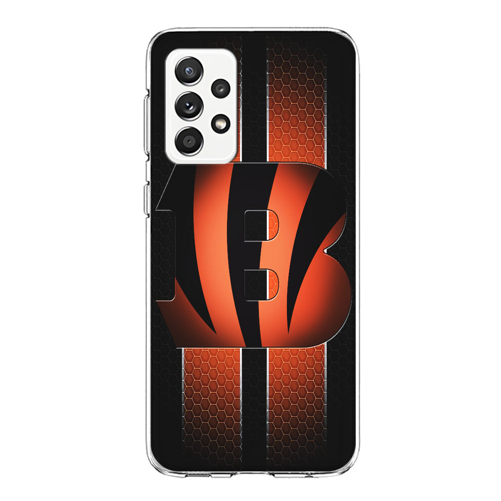 NFL Cincinnati Bengals 001 Samsung Galaxy A72 Case-Phone Case-Clear Soft Case-Altracase