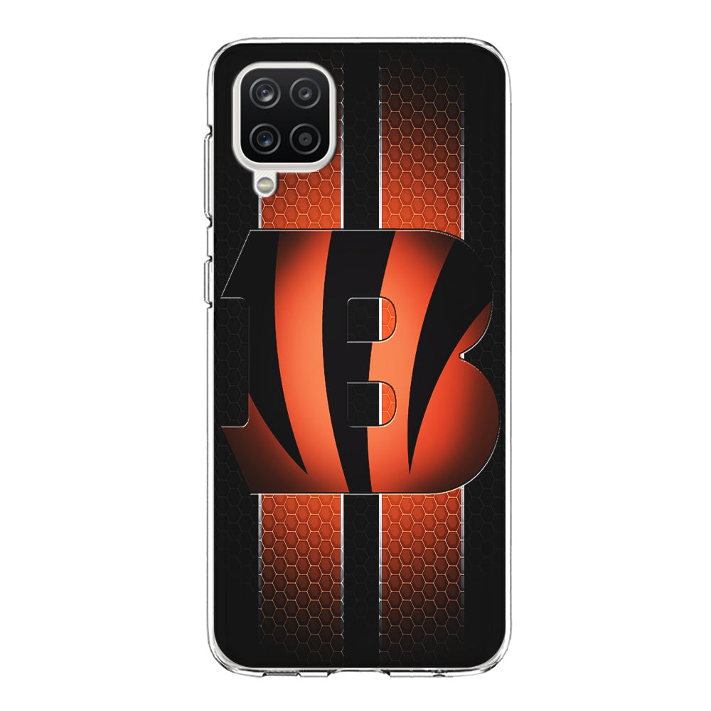 NFL Cincinnati Bengals 001 Samsung Galaxy A12 Case-Phone Case-Clear Soft Case-Altracase